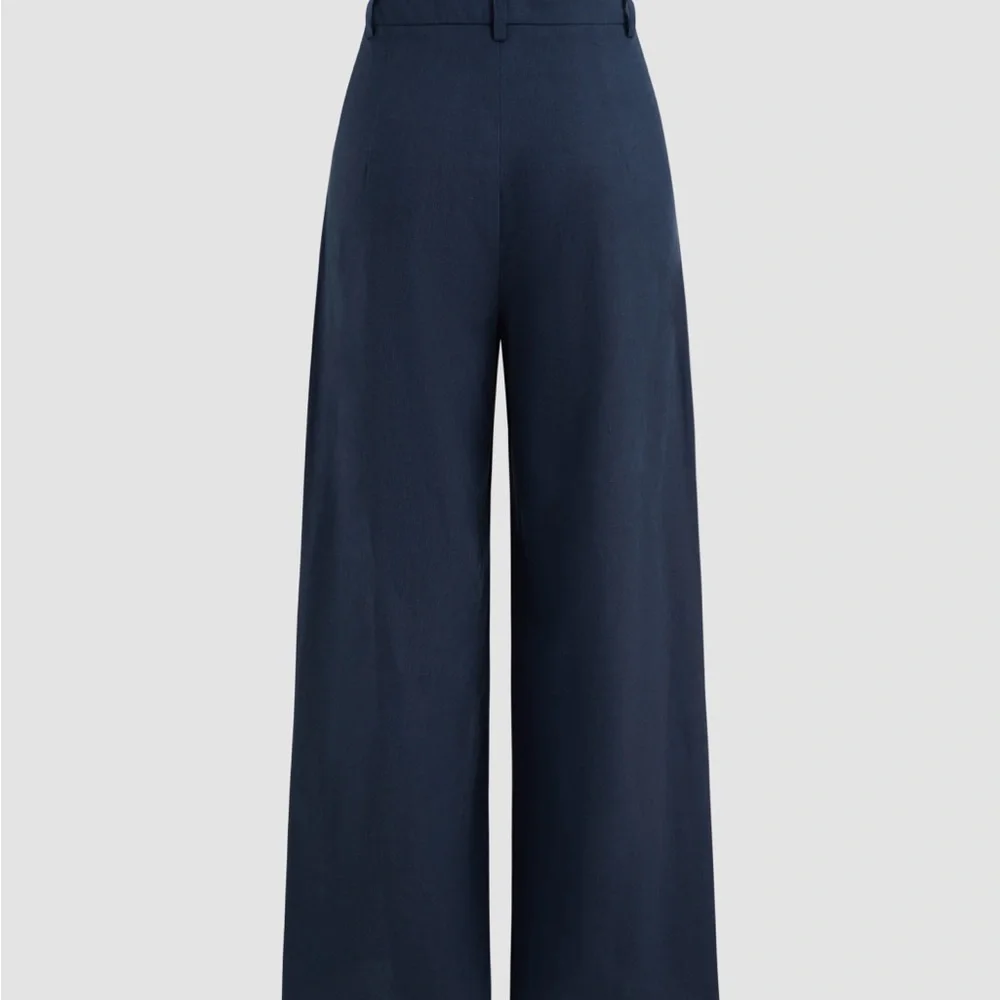 Cider Pocket Wide-Leg Trousers - Picture 3 of 6